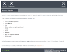 Tablet Screenshot of keymind.no
